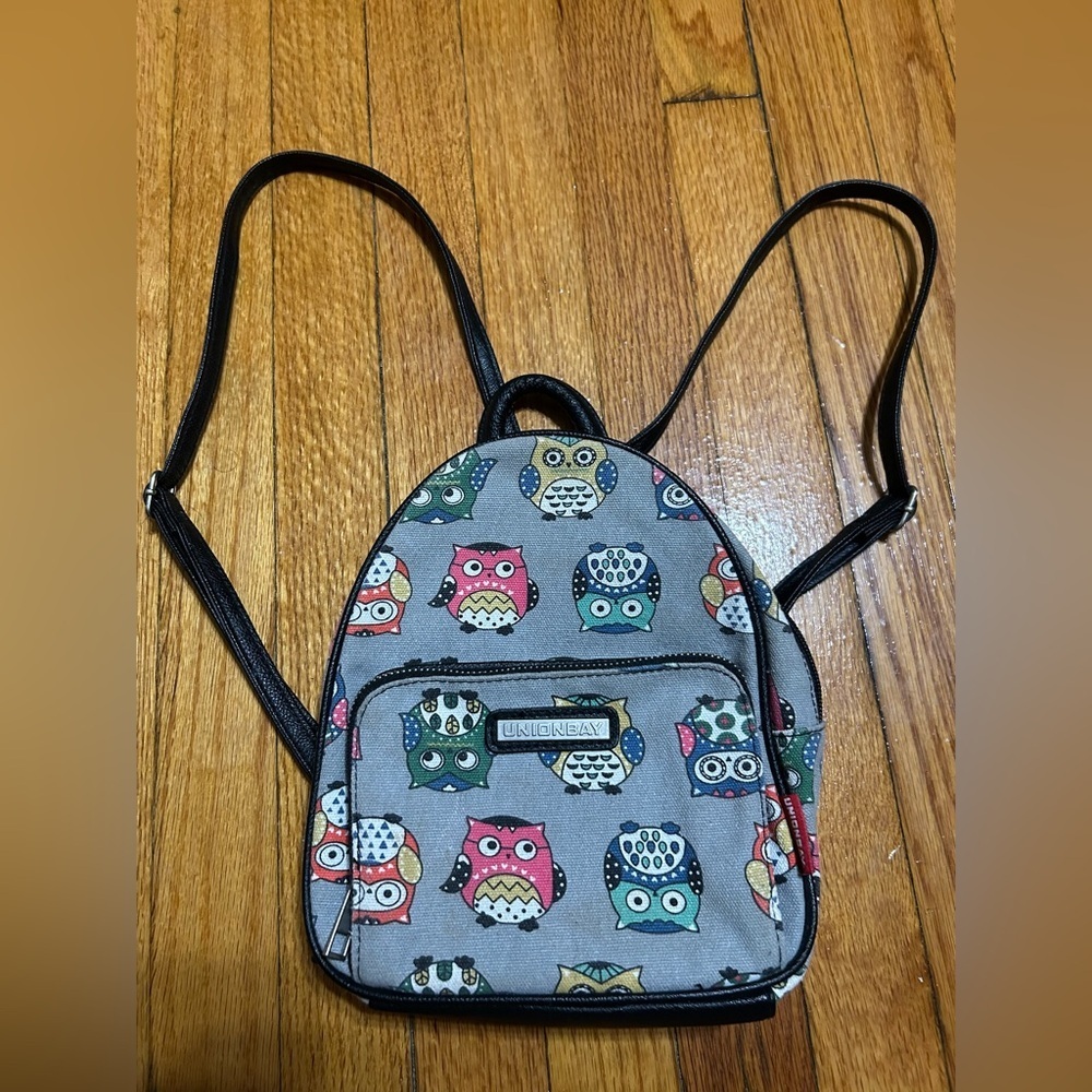Vintage Union Bay Backpack Womens Purse Owls Y2K Boho School